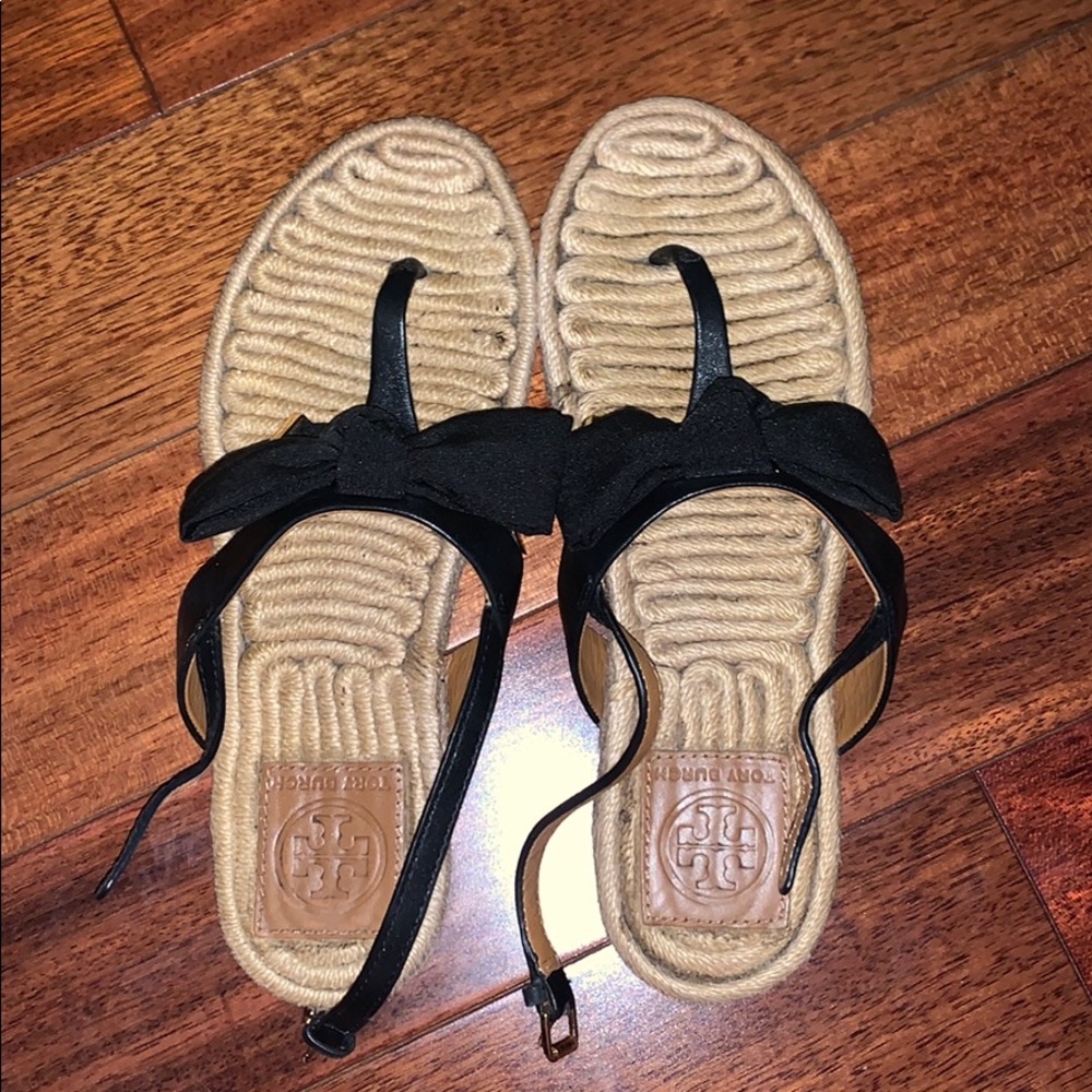 Tory Burch Black Sandals